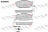 FTE BL1338B2 Brake Pad Set, disc brake